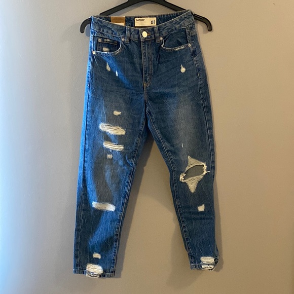 Garage Mom Jean- High Rise - Picture 1 of 4